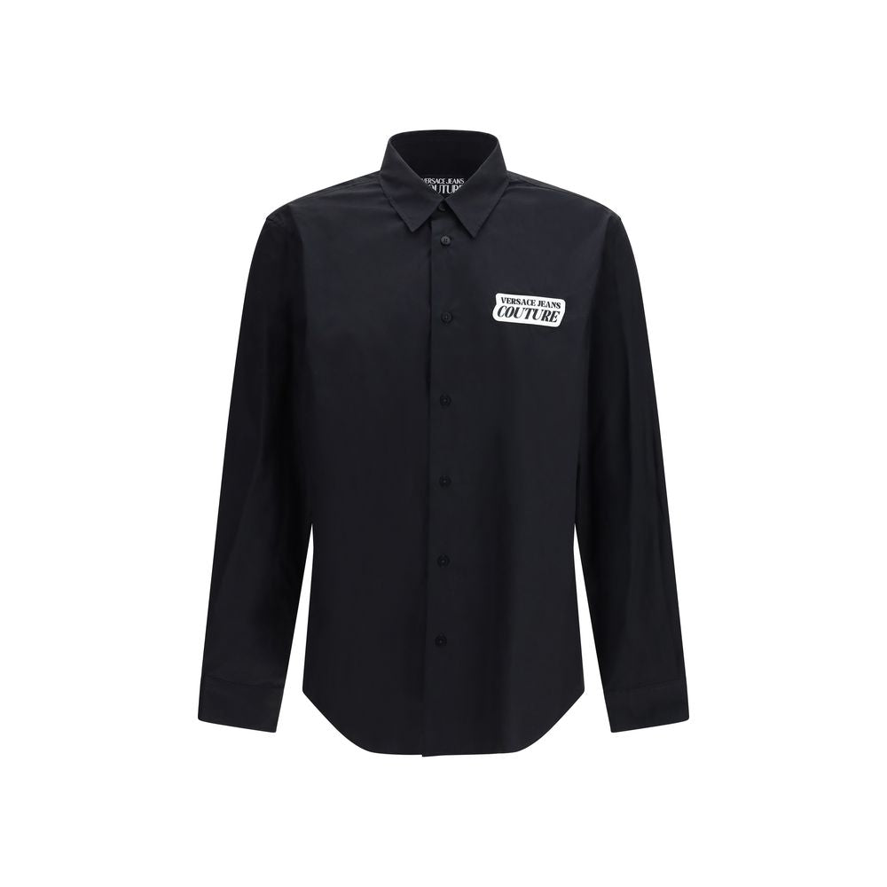 Versace Jeans Black Cotton Dress Shirt | Regal Royce