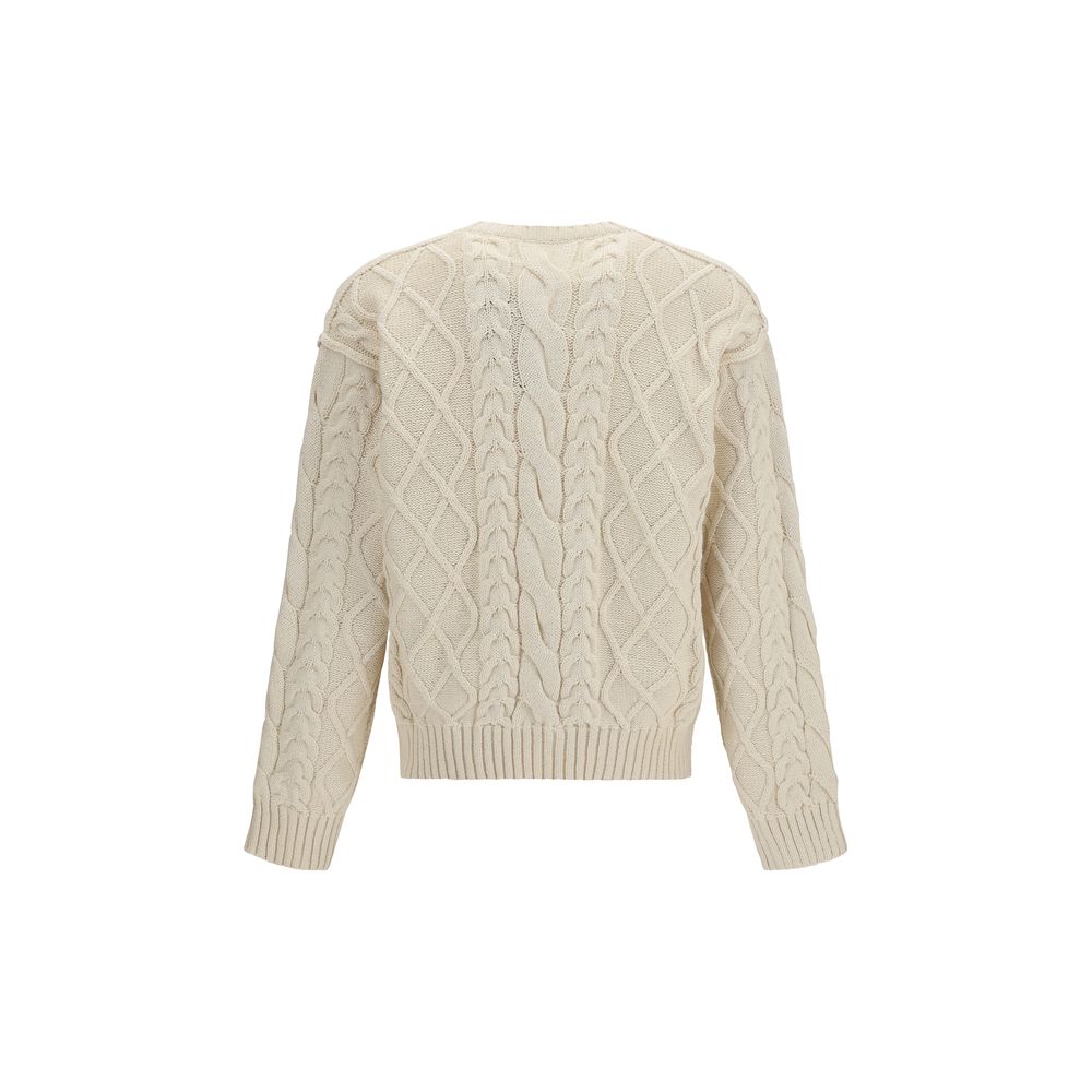 Dolce & Gabbana Beige Cotton Sweatshirt | Regal Royce