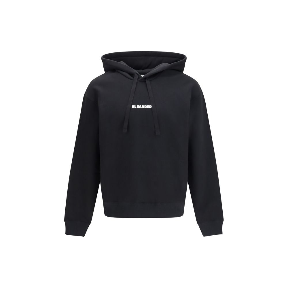 Jil Sander Black Cotton Sweatshirt | Regal Royce