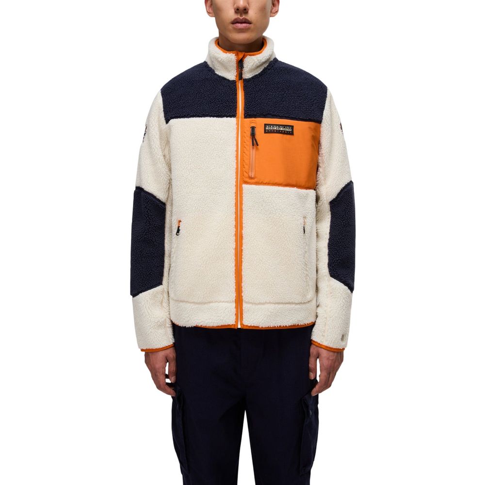 Napapijri Orange Polyester Sweatshirt | Regal Royce
