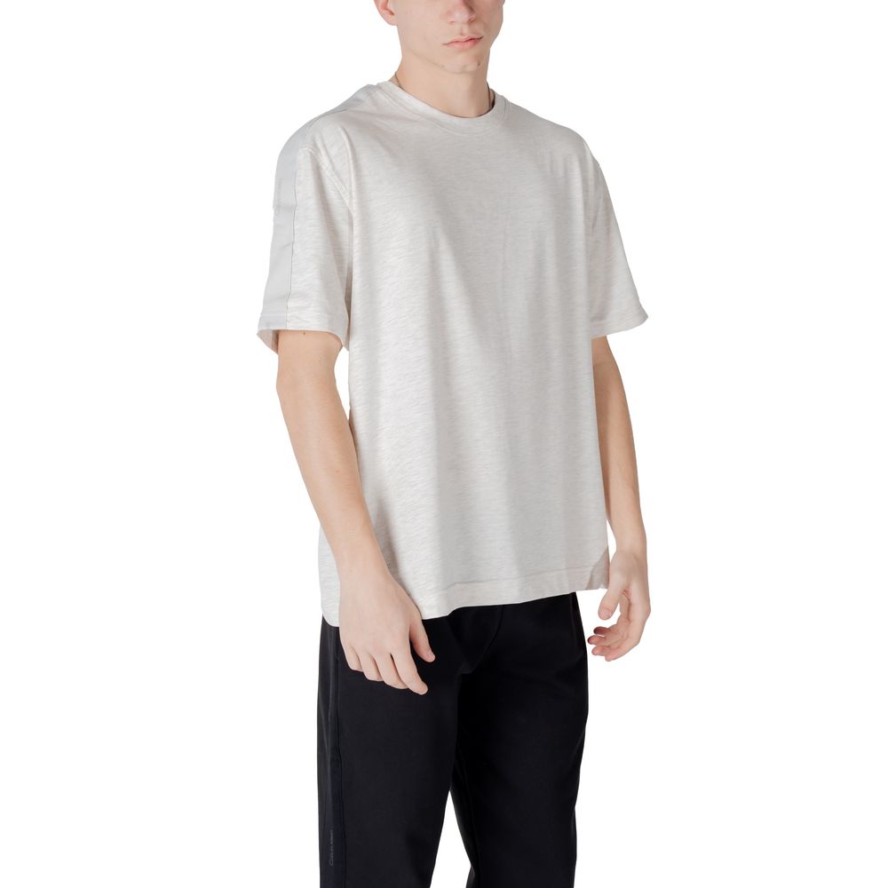 Calvin Klein Sport Gray Cotton T-Shirt | Regal Royce