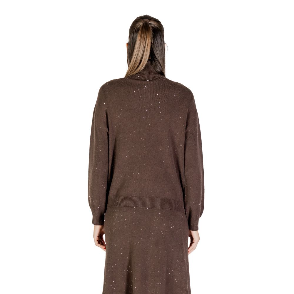 Liu Jo Brown Viscose Sweatshirt | Regal Royce