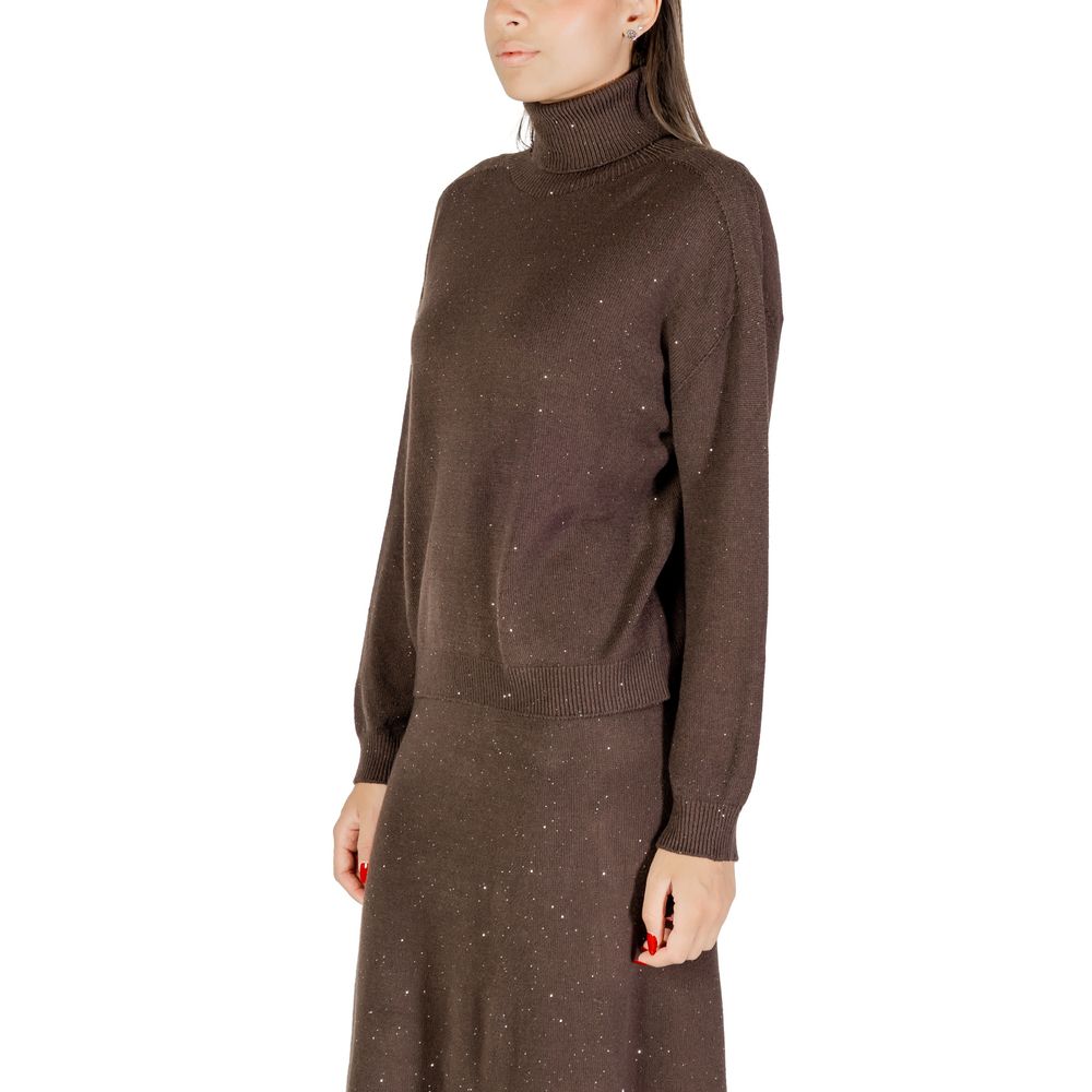Liu Jo Brown Viscose Sweatshirt | Regal Royce