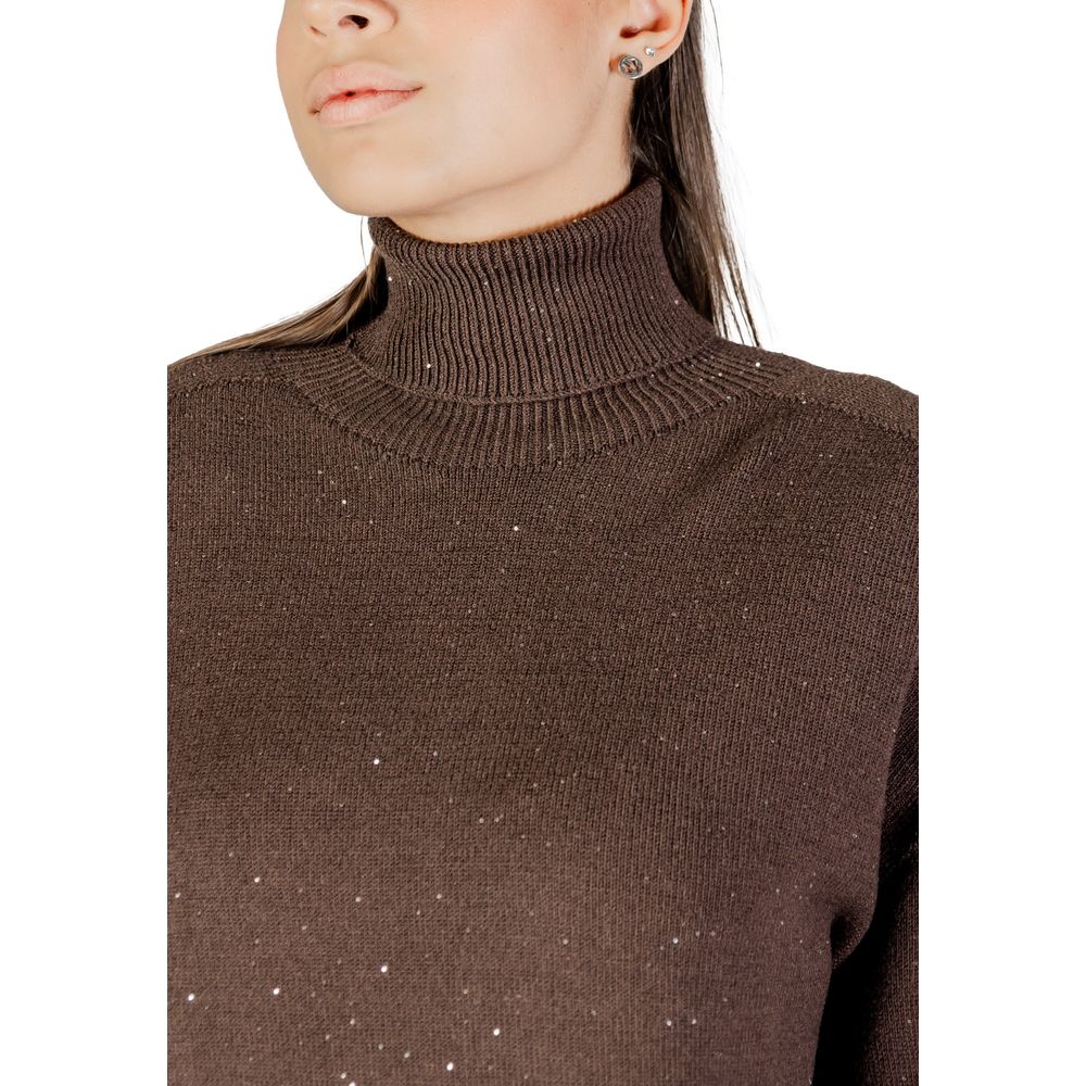 Liu Jo Brown Viscose Sweatshirt | Regal Royce