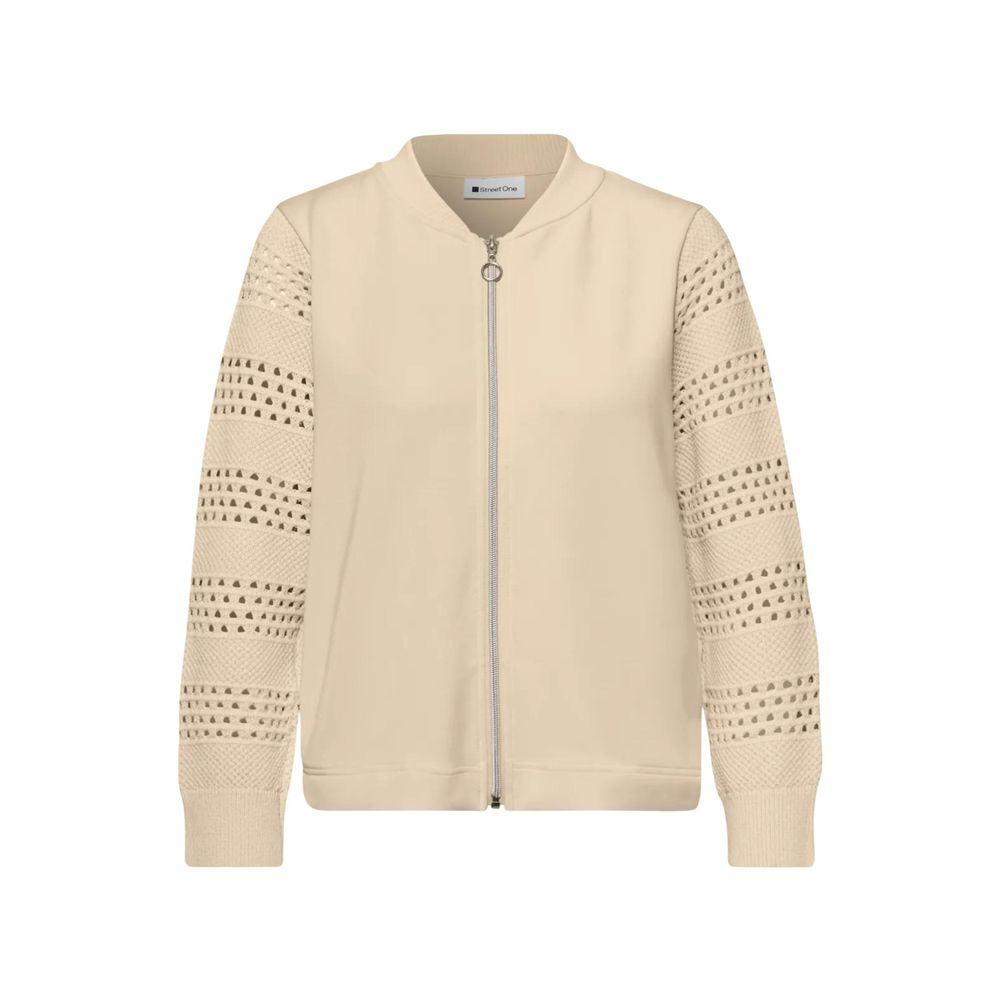 Street One Beige Modal Sweatshirt | Regal Royce