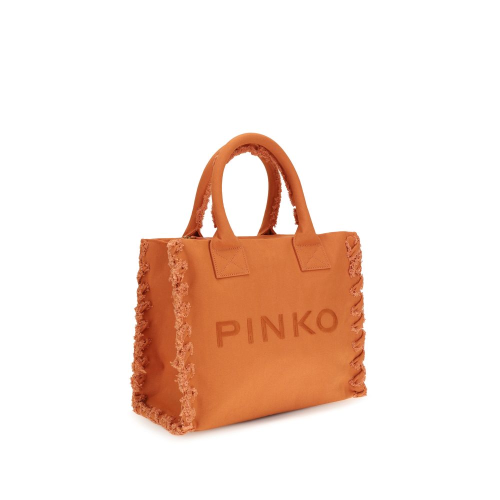 PINKO Orange Cotton Shoulder Bag | Regal Royce