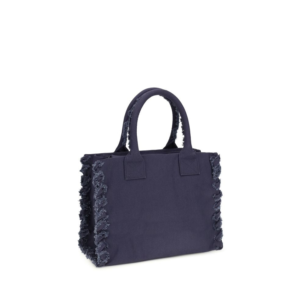 PINKO Blue Cotton Shoulder Bag | Regal Royce