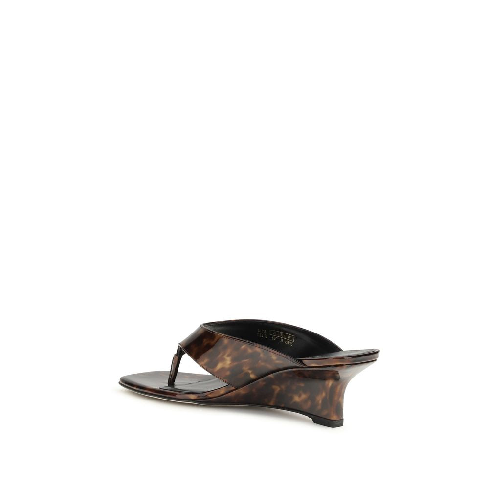 Stuart Weitzman Multicolor Calf Leather Bos Taurus Wedge Sandals | Regal Royce