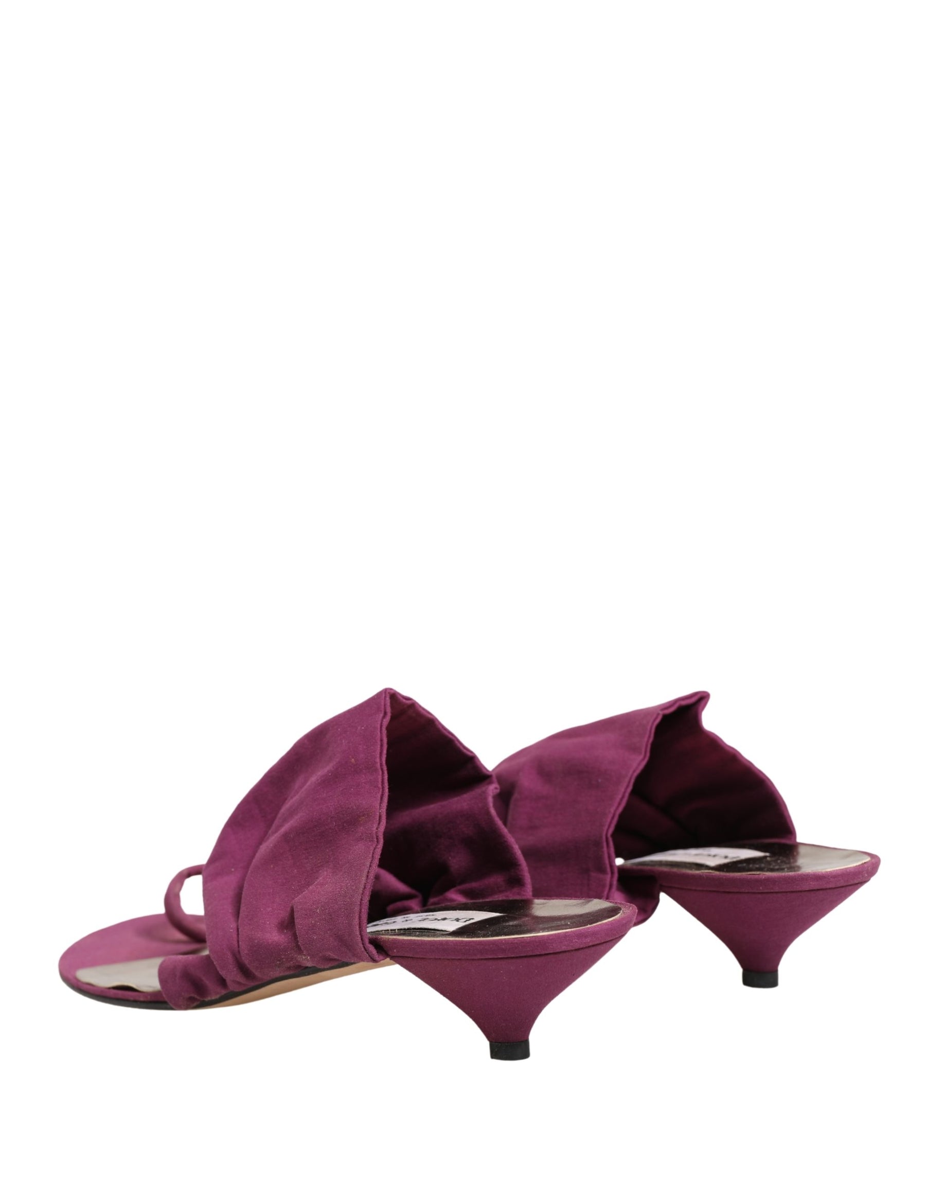 Dolce & Gabbana Violet Heels Sandals Shoes | Regal Royce