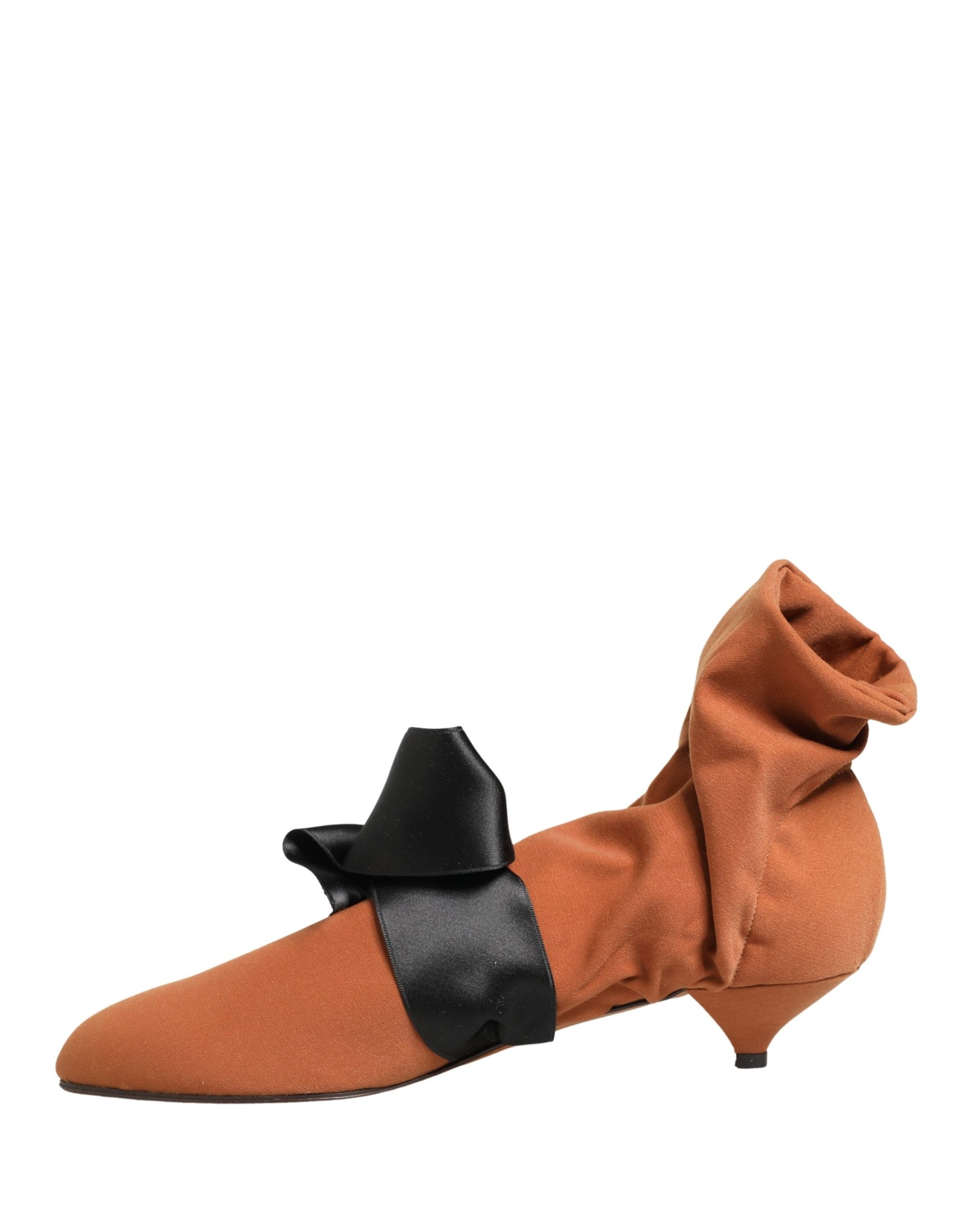 Dolce & Gabbana Brown Black Suede Boots Shoes | Regal Royce