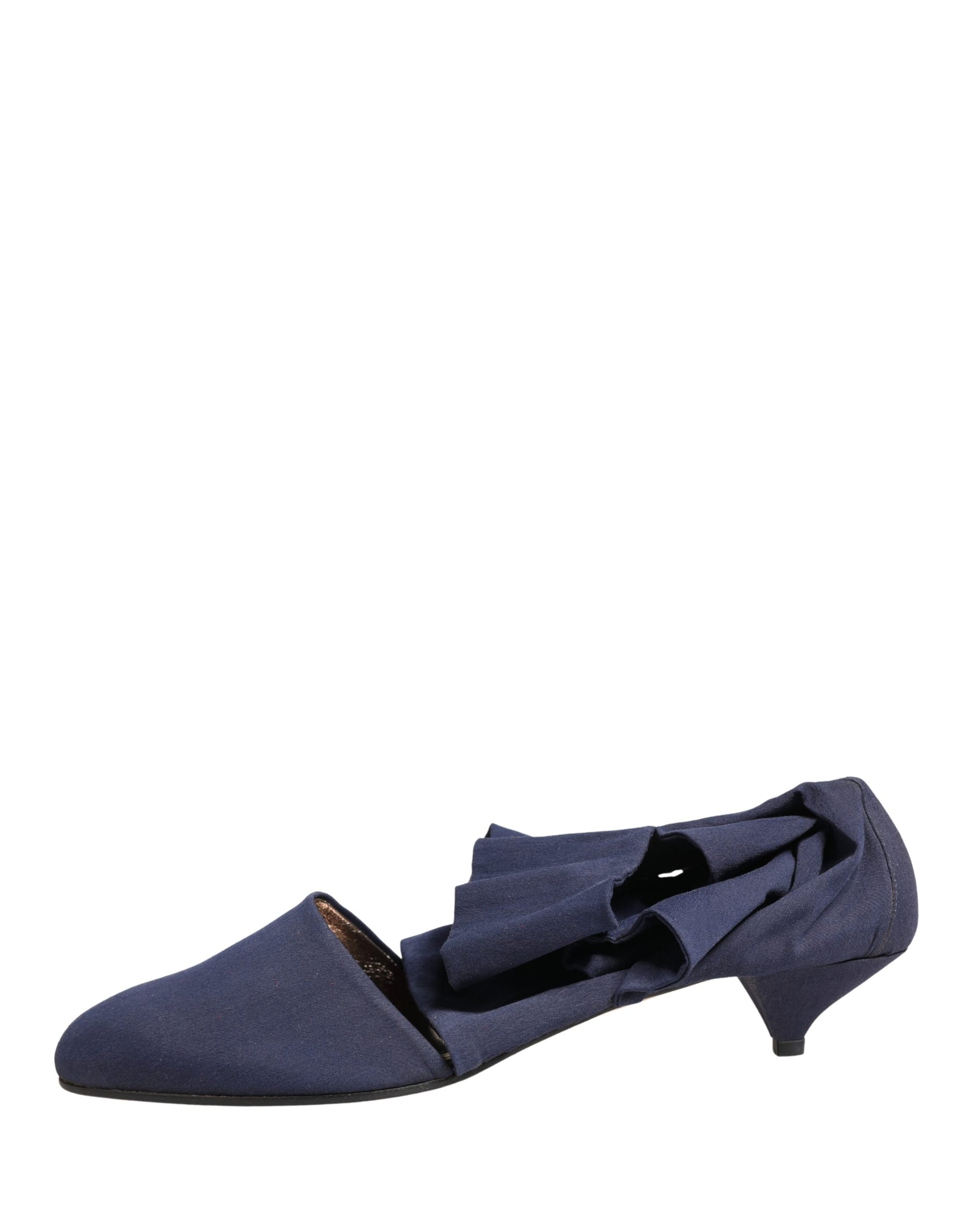 Dolce & Gabbana Blue Cotton Ankle Boots Shoes | Regal Royce