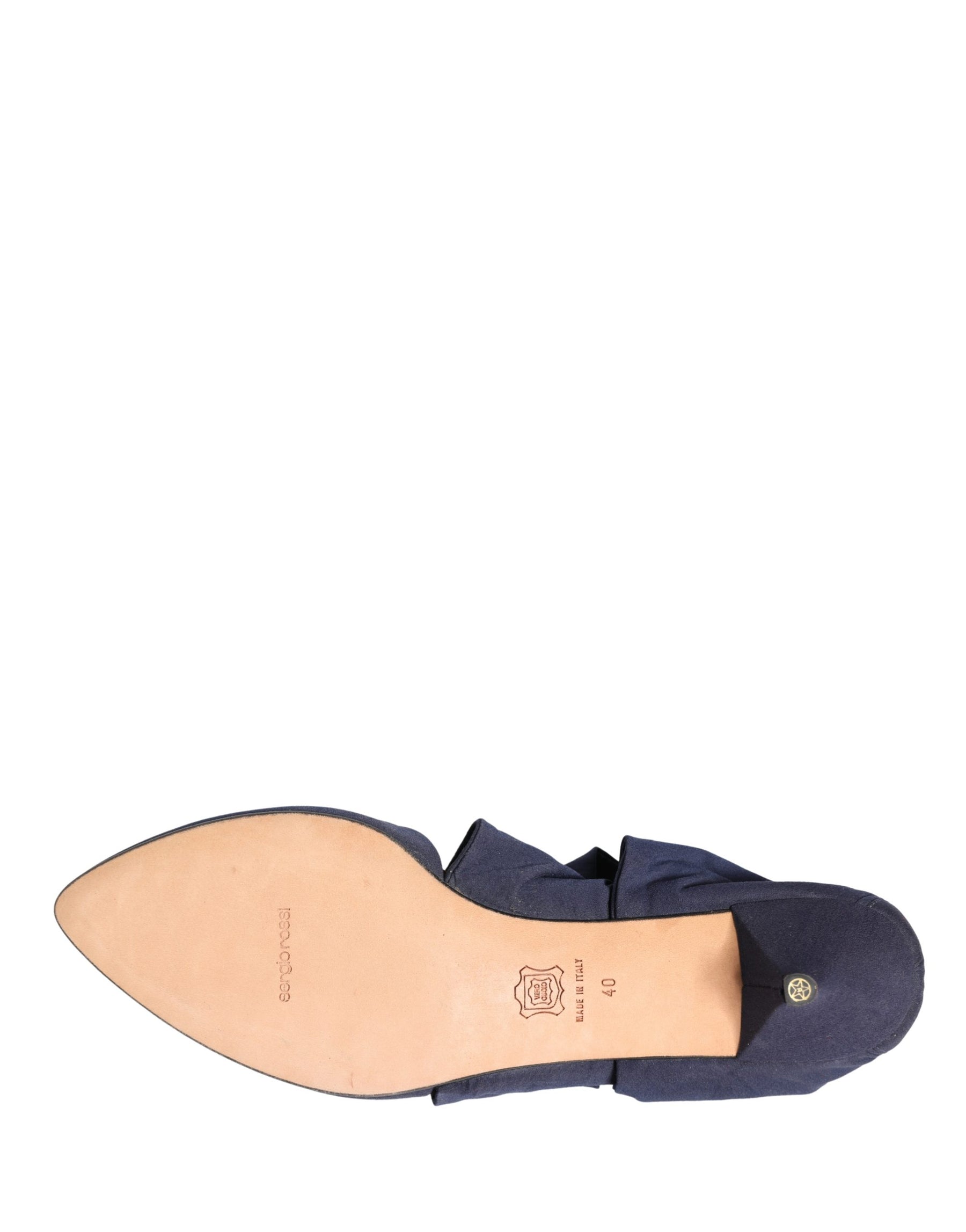 Dolce & Gabbana Blue Cotton Ankle Boots Shoes | Regal Royce