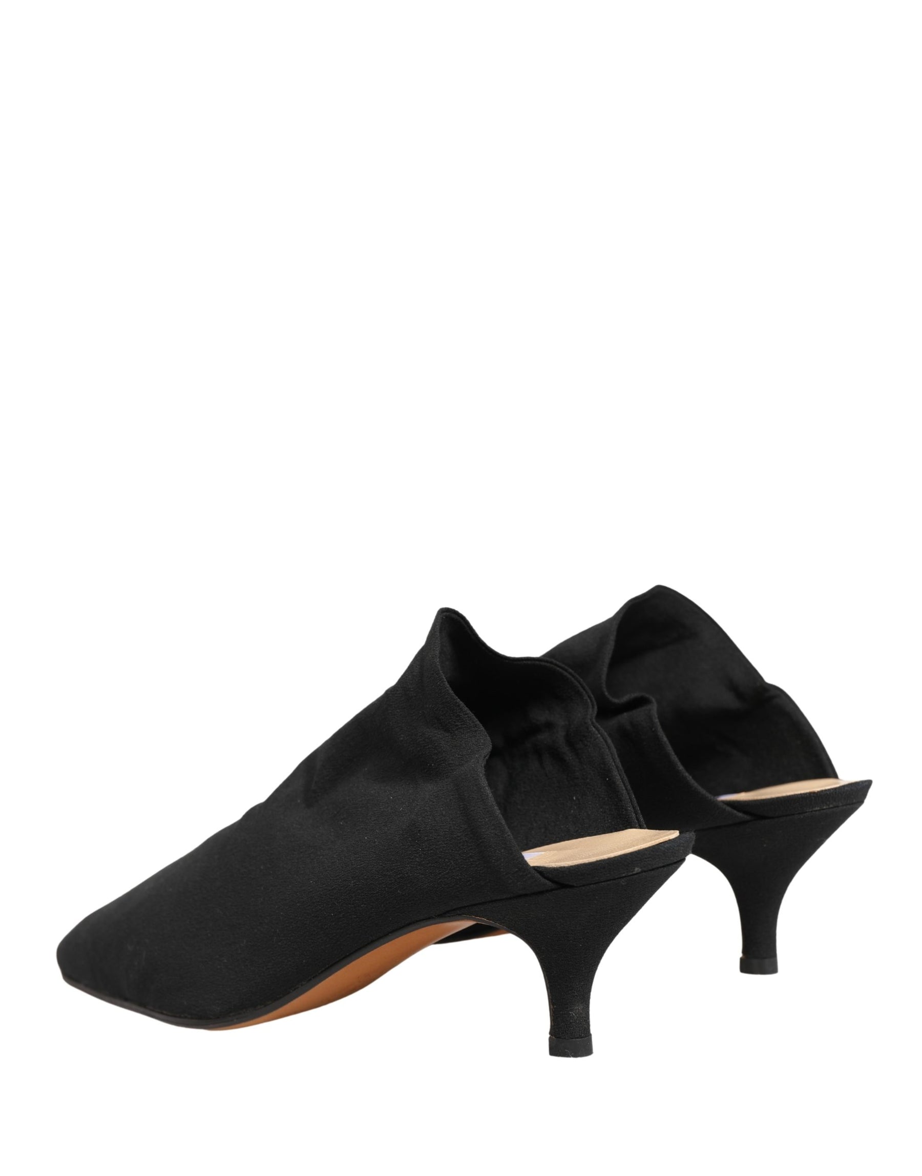 Dolce & Gabbana Black Suede Heel Mule Shoes | Regal Royce