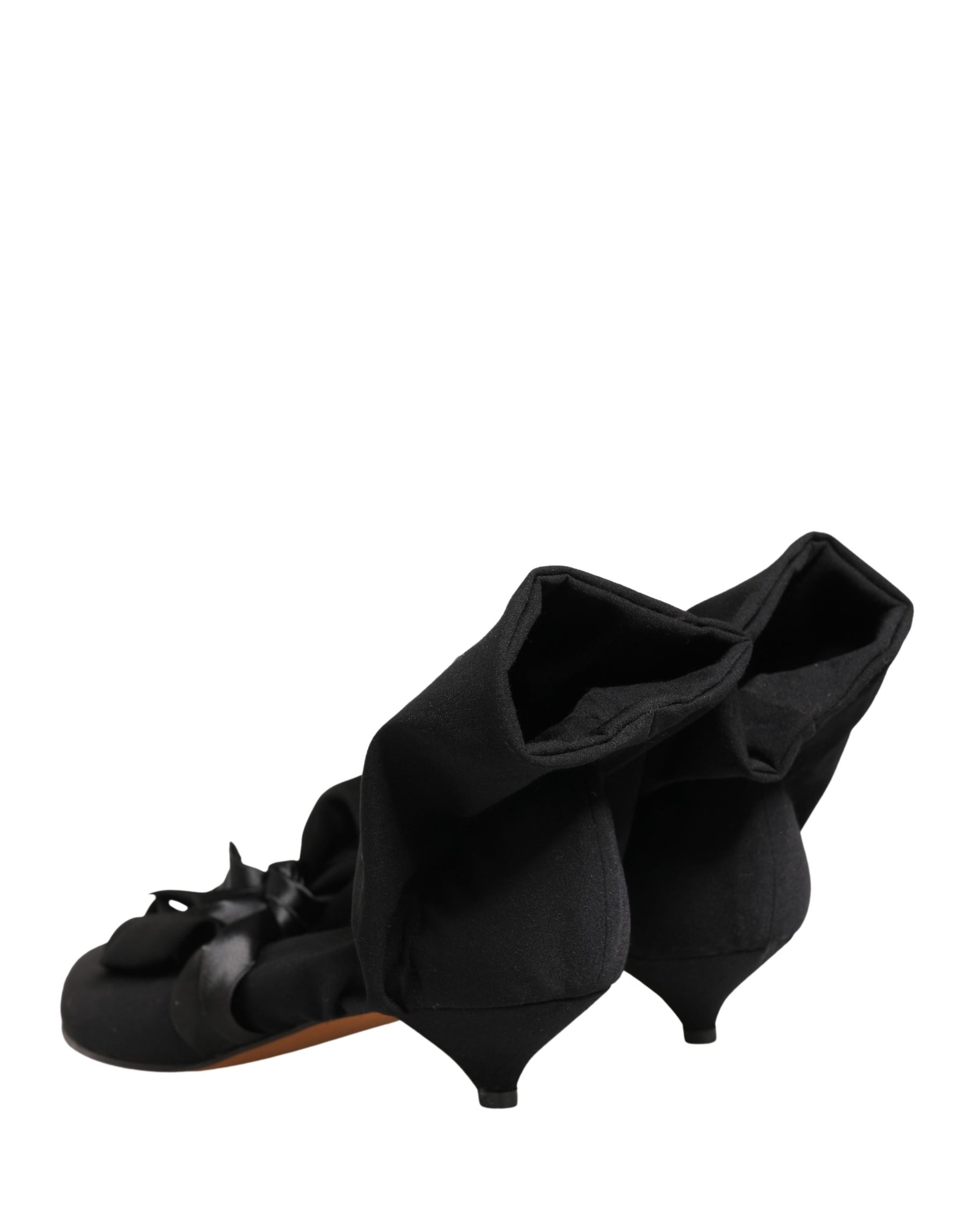 Dolce & Gabbana Black Suede Ankle Boots Shoes | Regal Royce