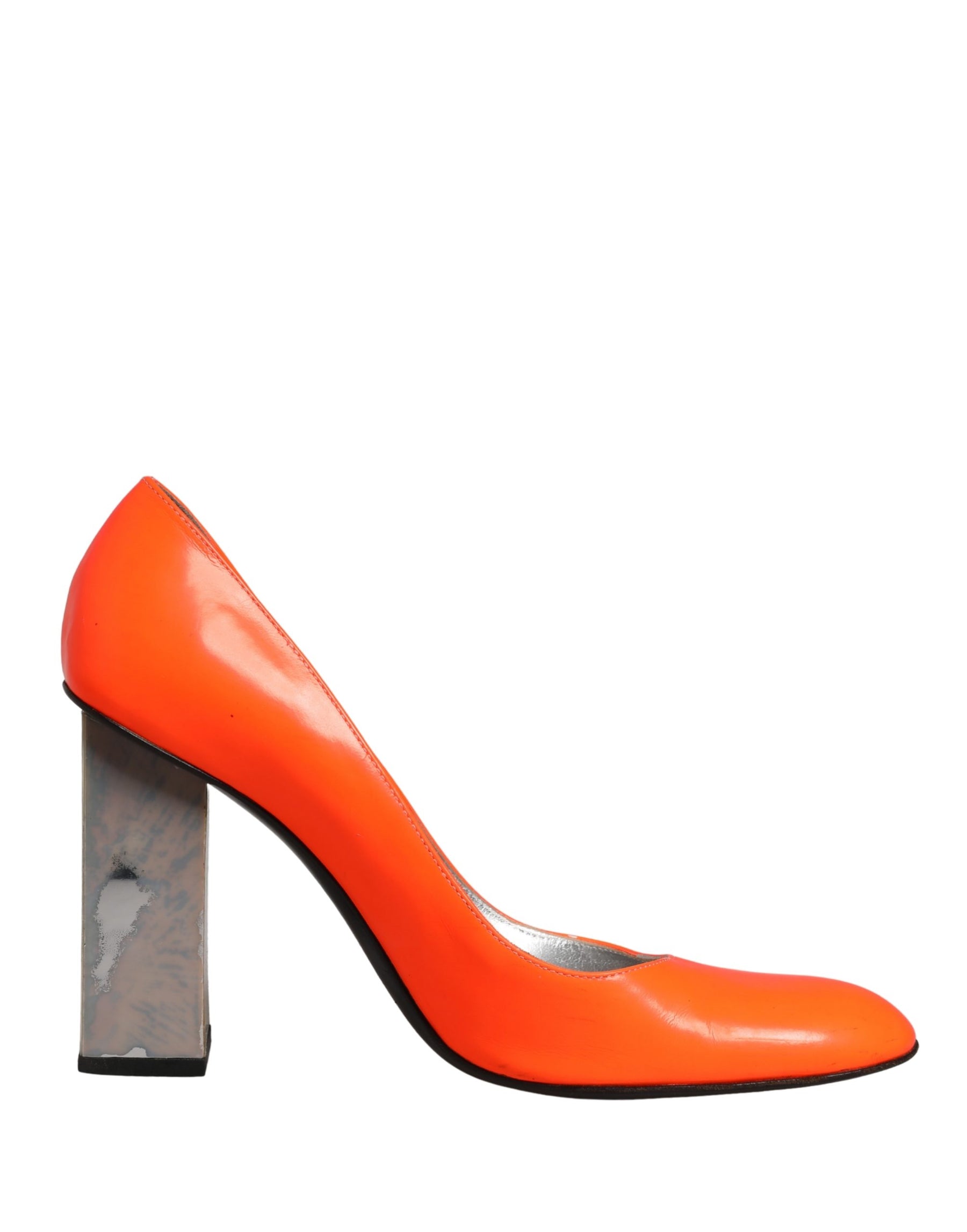 Dolce & Gabbana Orange Patent Leather Heels Pumps Shoes | Regal Royce