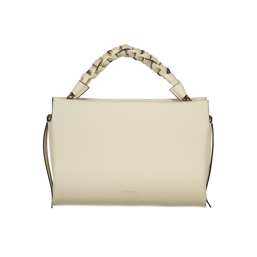 Coccinelle Bianco Leather Women Handbag | Regal Royce