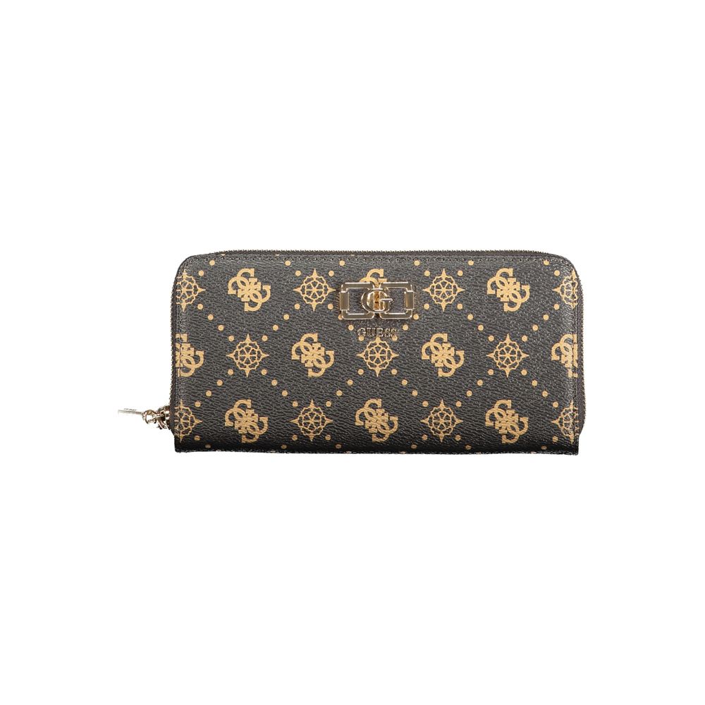 Guess Jeans Marrone Poliuretano Women Wallet | Regal Royce
