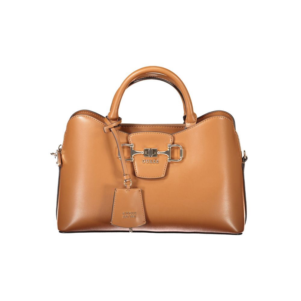 Guess Jeans Marrone Poliuretano Women Handbag | Regal Royce