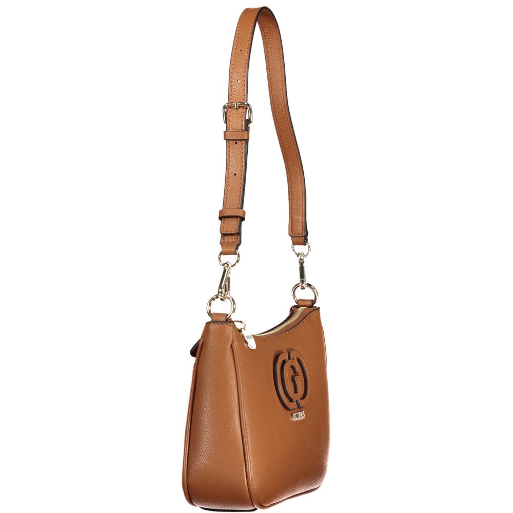 Guess Jeans Marrone Poliuretano Women Handbag | Regal Royce