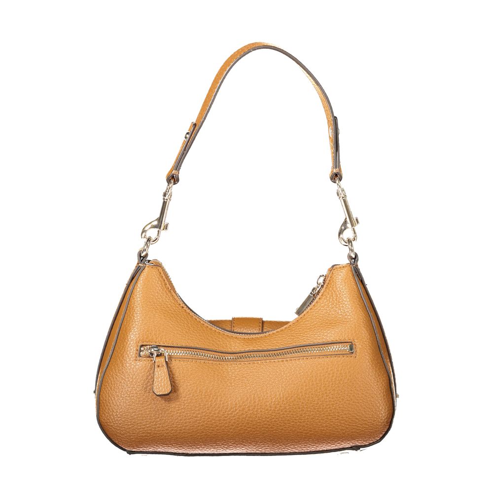 Guess Jeans Marrone Poliuretano Womens Handbag | Regal Royce