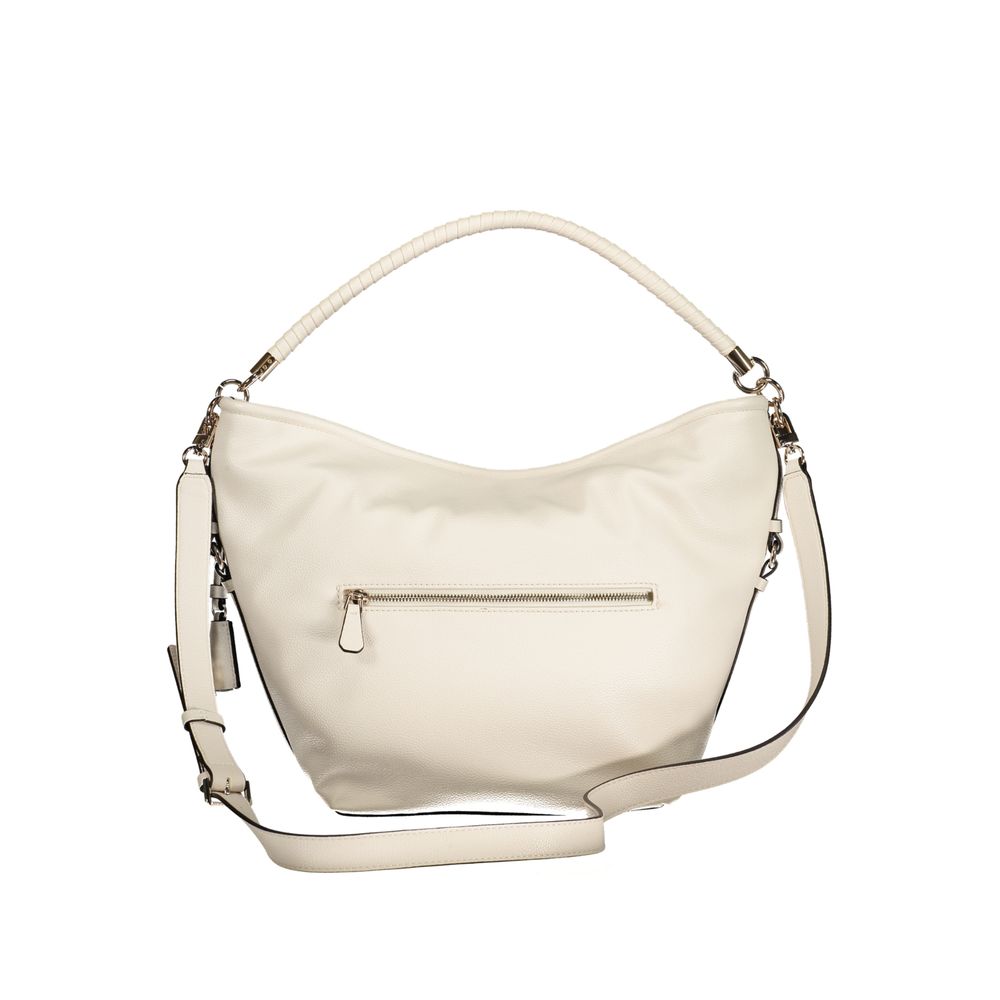 Guess Jeans Black Polyurethane Women Handbag | Regal Royce