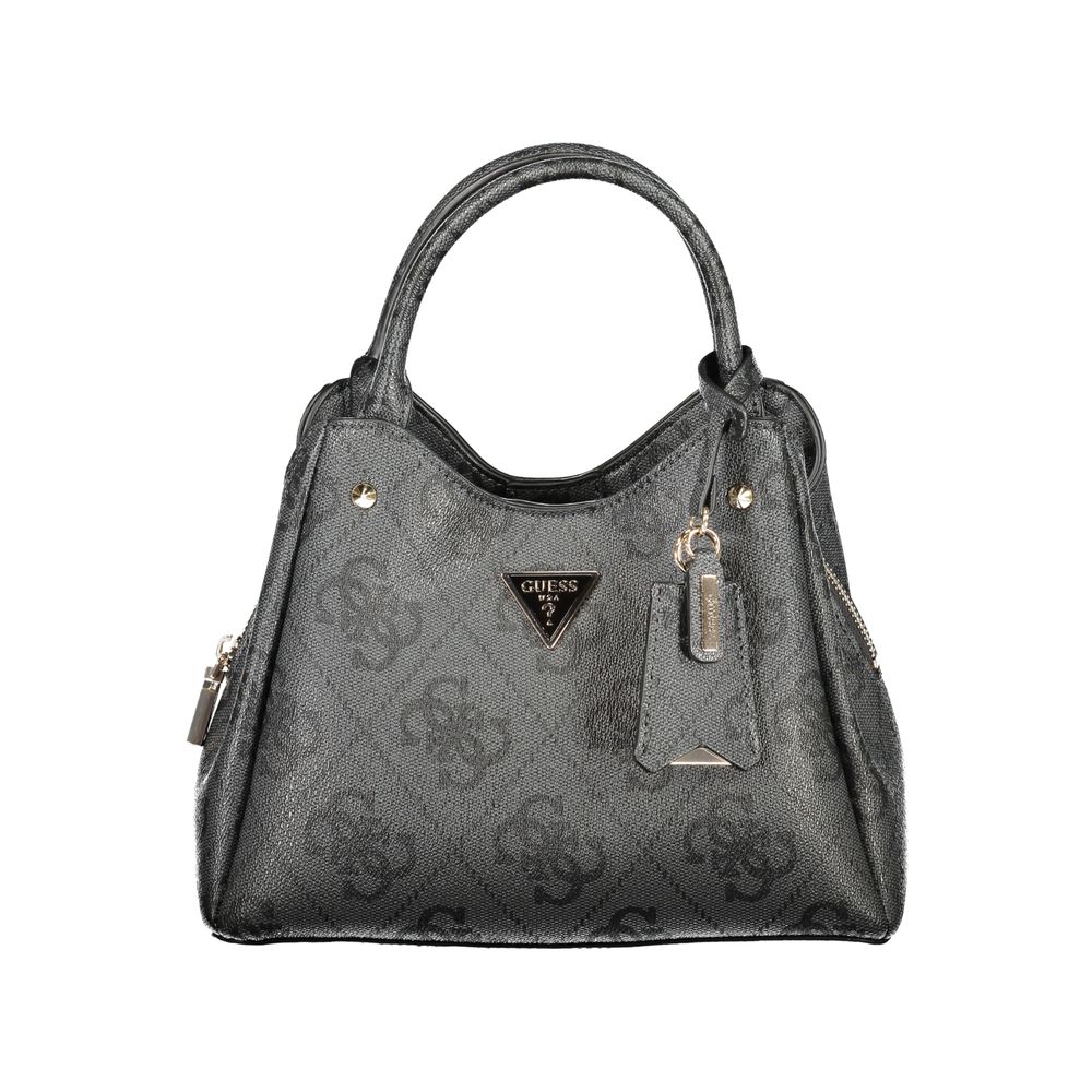 Guess Jeans Nero Poliuretano Women Handbag | Regal Royce