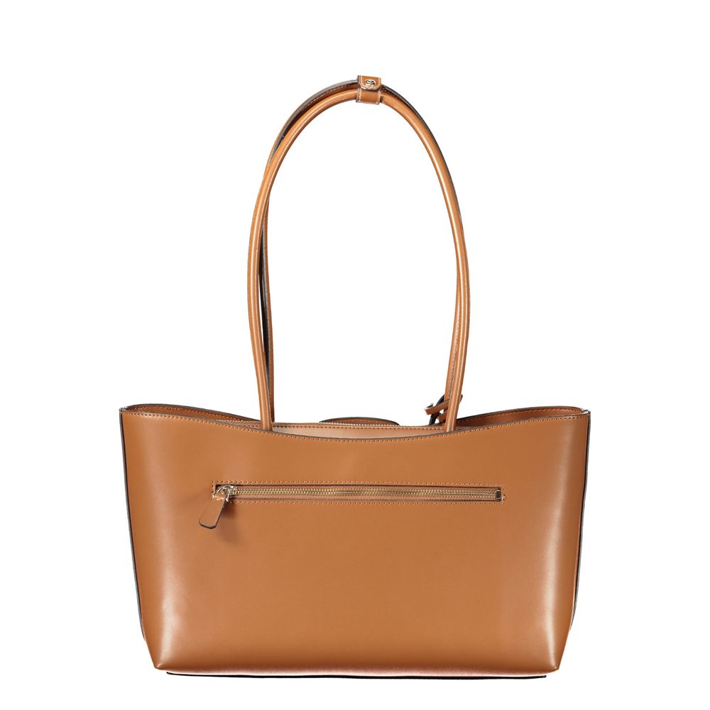 Guess Jeans Marrone Poliuretano Women Handbag | Regal Royce