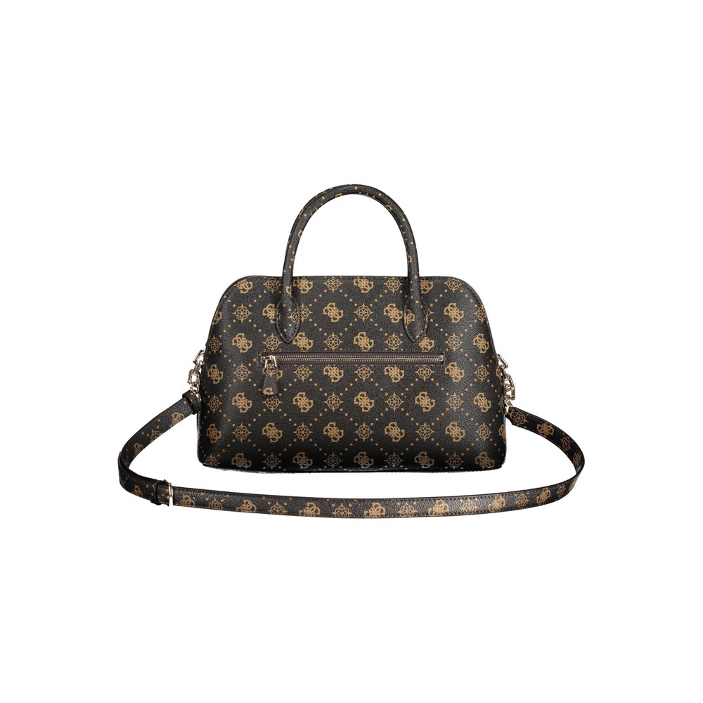 Guess Jeans Marrone Polyurethane Woman Handbag | Regal Royce