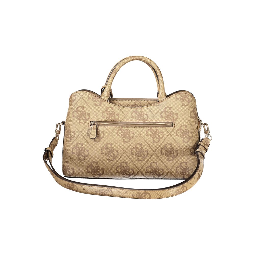 Guess Jeans Black Polyurethane Women Handbag | Regal Royce