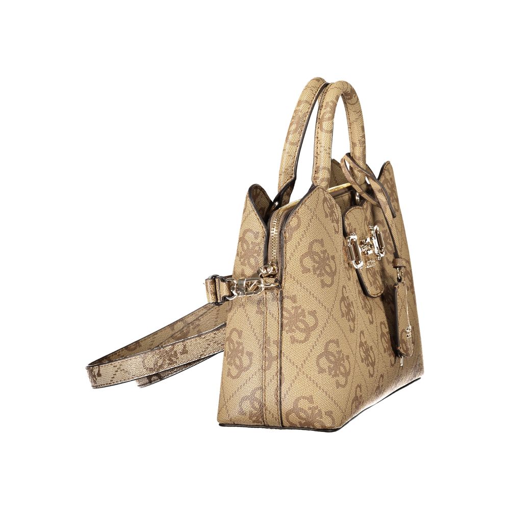 Guess Jeans Black Polyurethane Women Handbag | Regal Royce