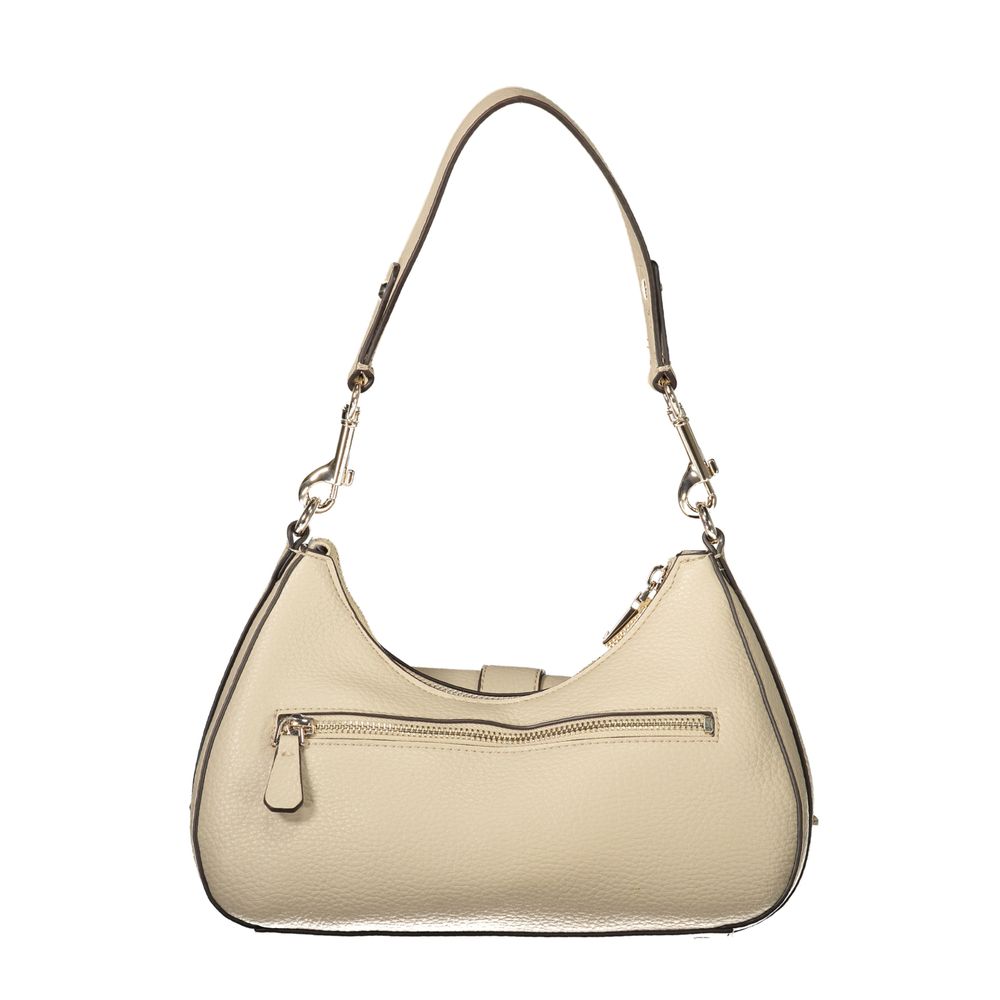 Guess Jeans Black Polyurethane Women's Handbag | Regal Royce