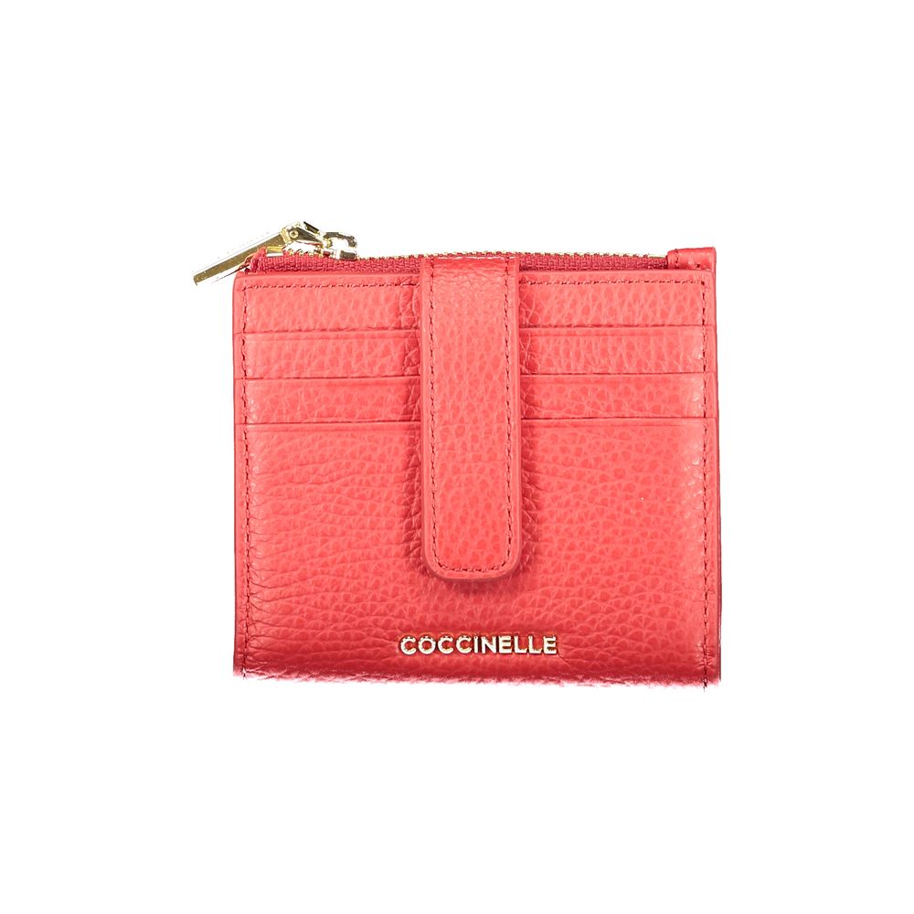Coccinelle Rosso Leather Women's Wallet | Regal Royce