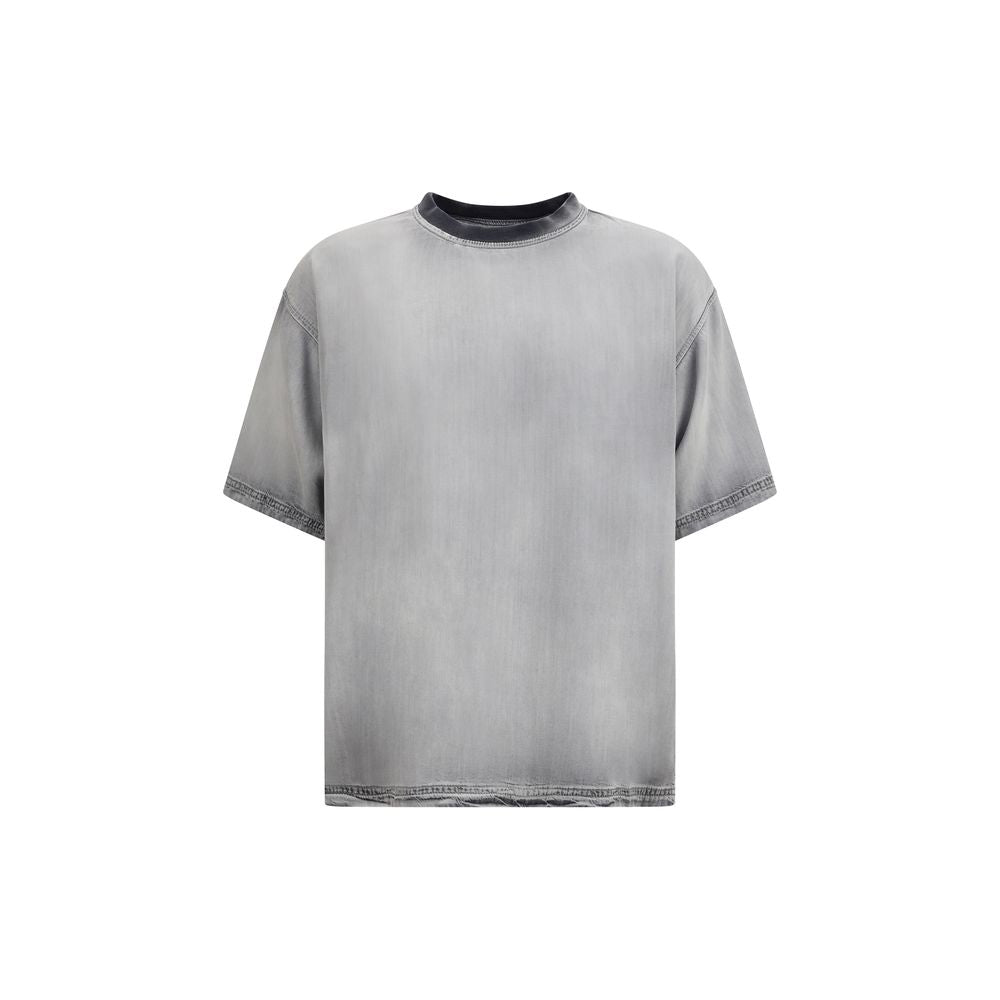 Diesel Gray Cotton T-Shirt | Regal Royce