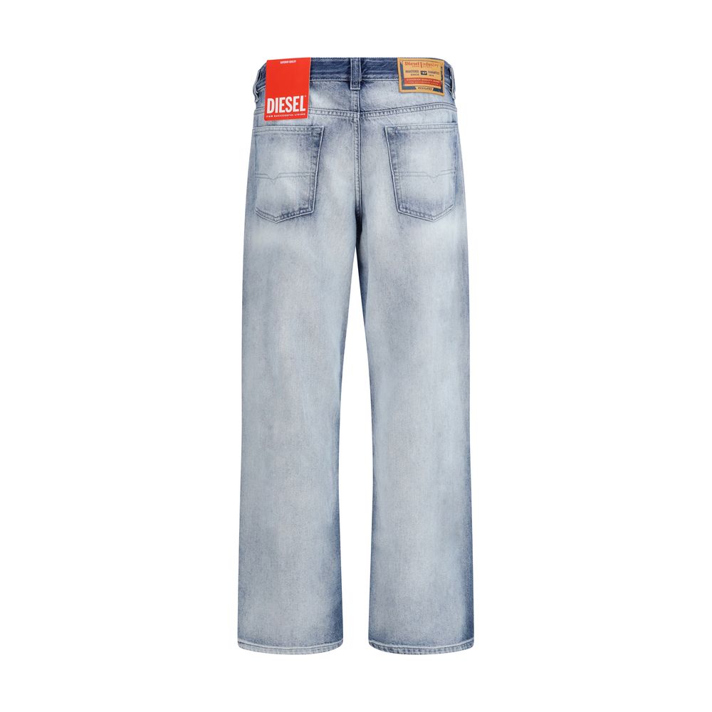 Diesel Blue Cotton Bootcut Jeans | Regal Royce