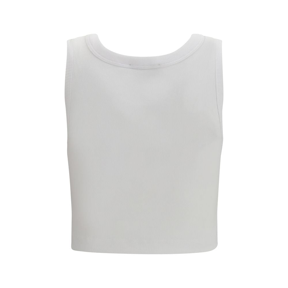 Dolce & Gabbana White Cotton Tank Tops | Regal Royce