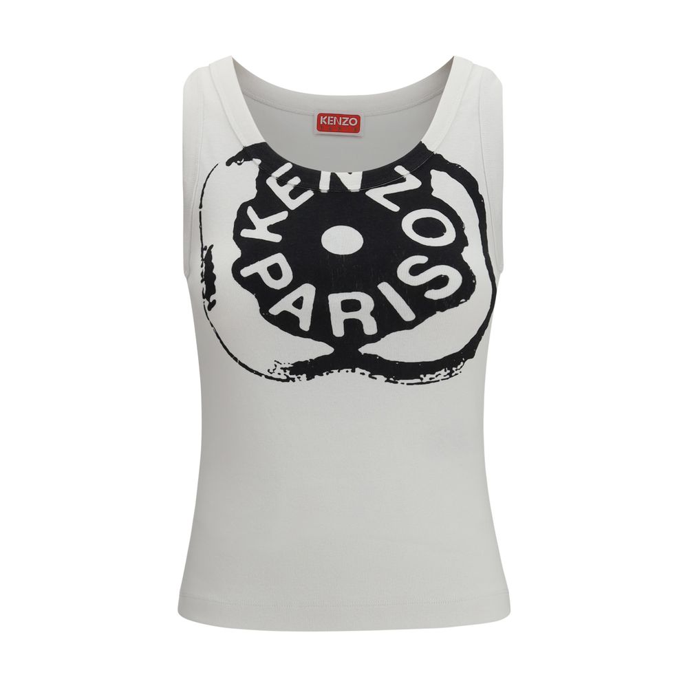 Kenzo White Cotton Tank Tops | Regal Royce
