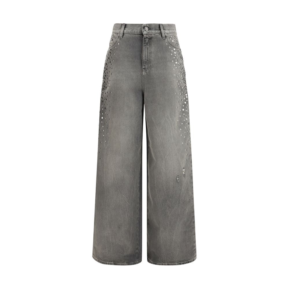Golden Goose Gray Cotton Jeans Denim | Regal Royce
