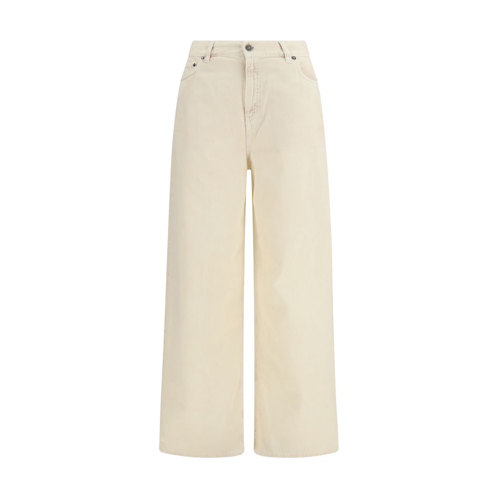 Golden Goose Bicolor Cotton Relaxed Fit Jeans | Regal Royce