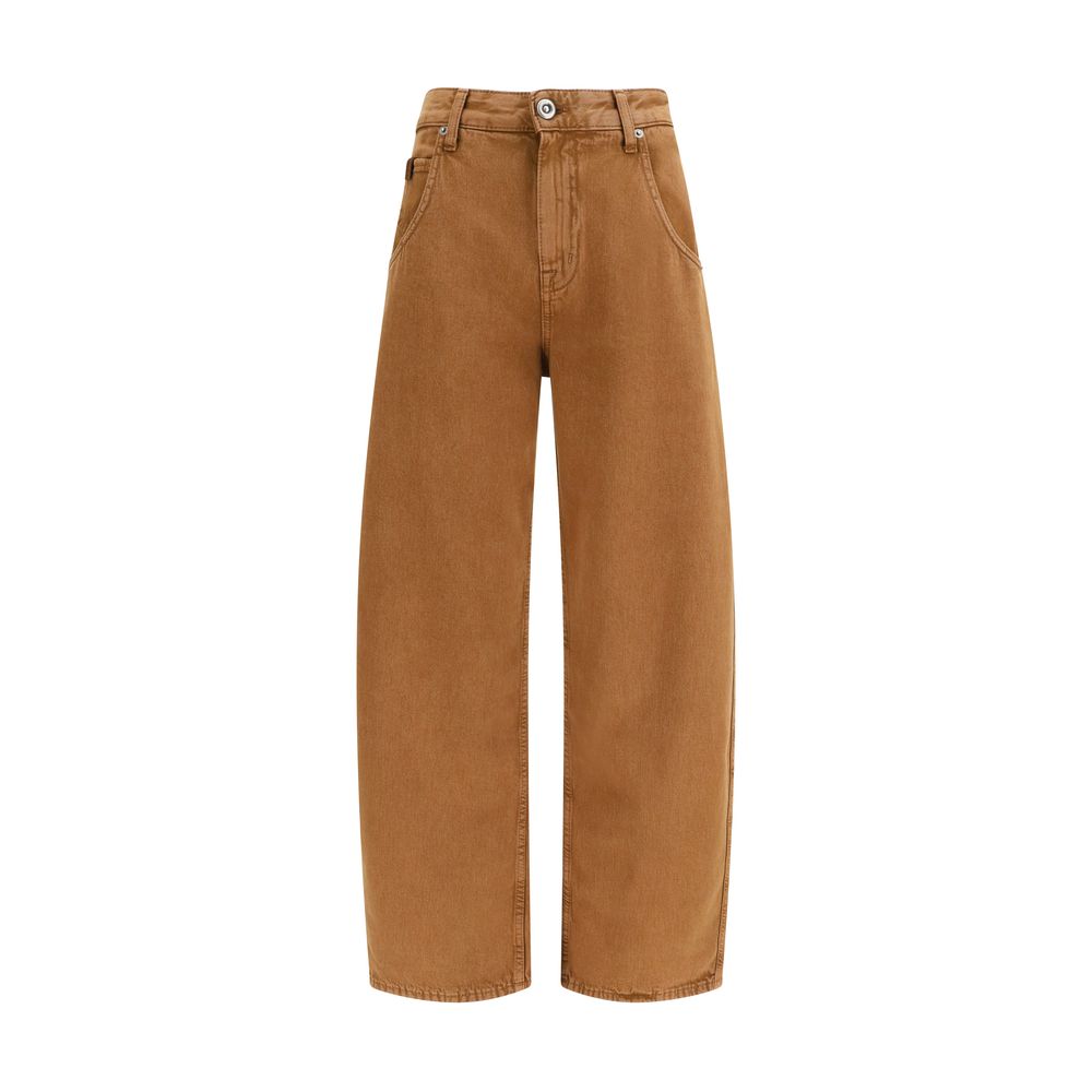 Jacob Cohen Brown Cotton Relaxed Fit Jeans | Regal Royce