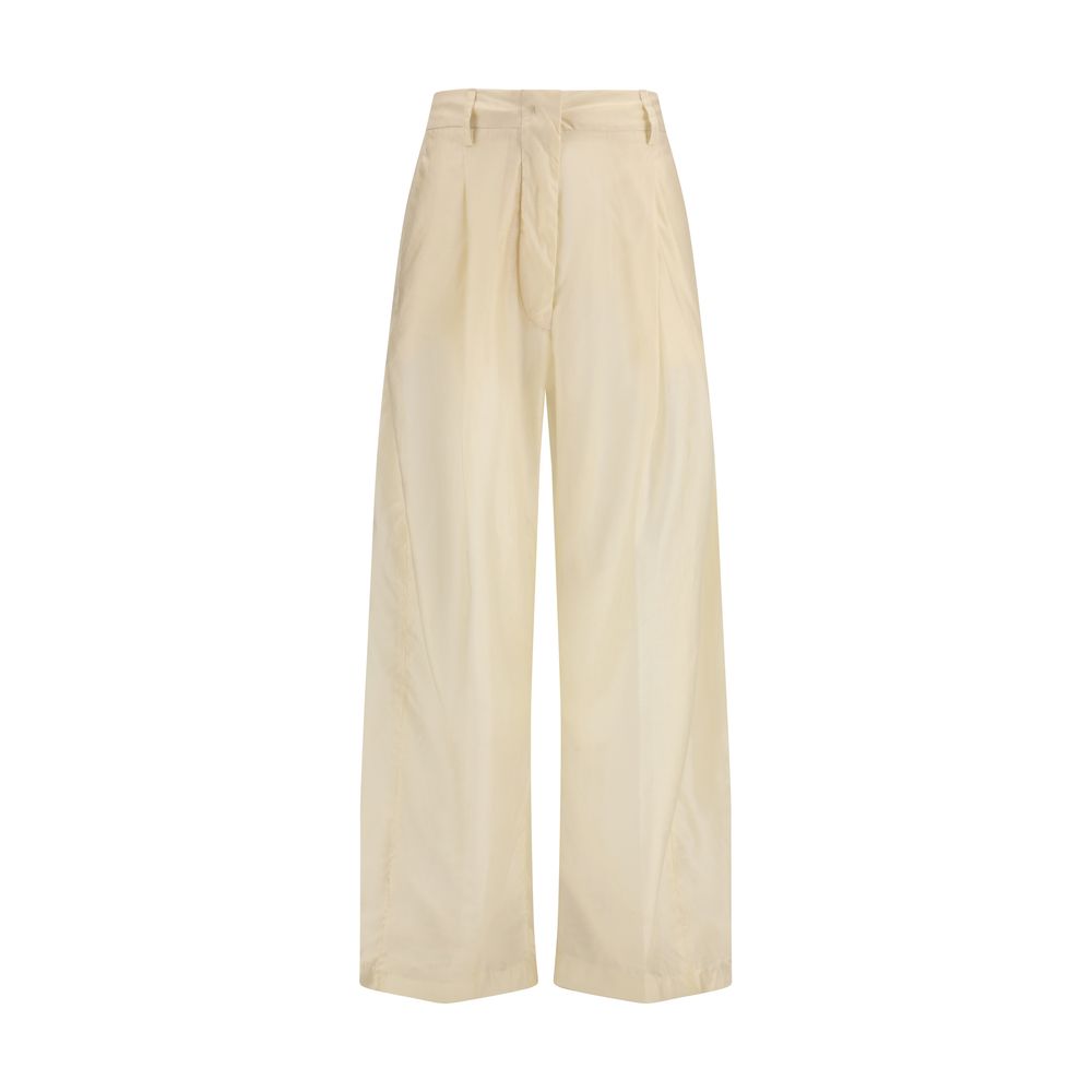 The Latest Beige Cotton Casual Pants | Regal Royce