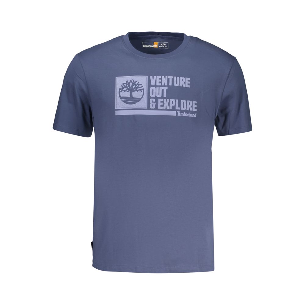 Timberland Blue Cotton Men's T-Shirt | Regal Royce