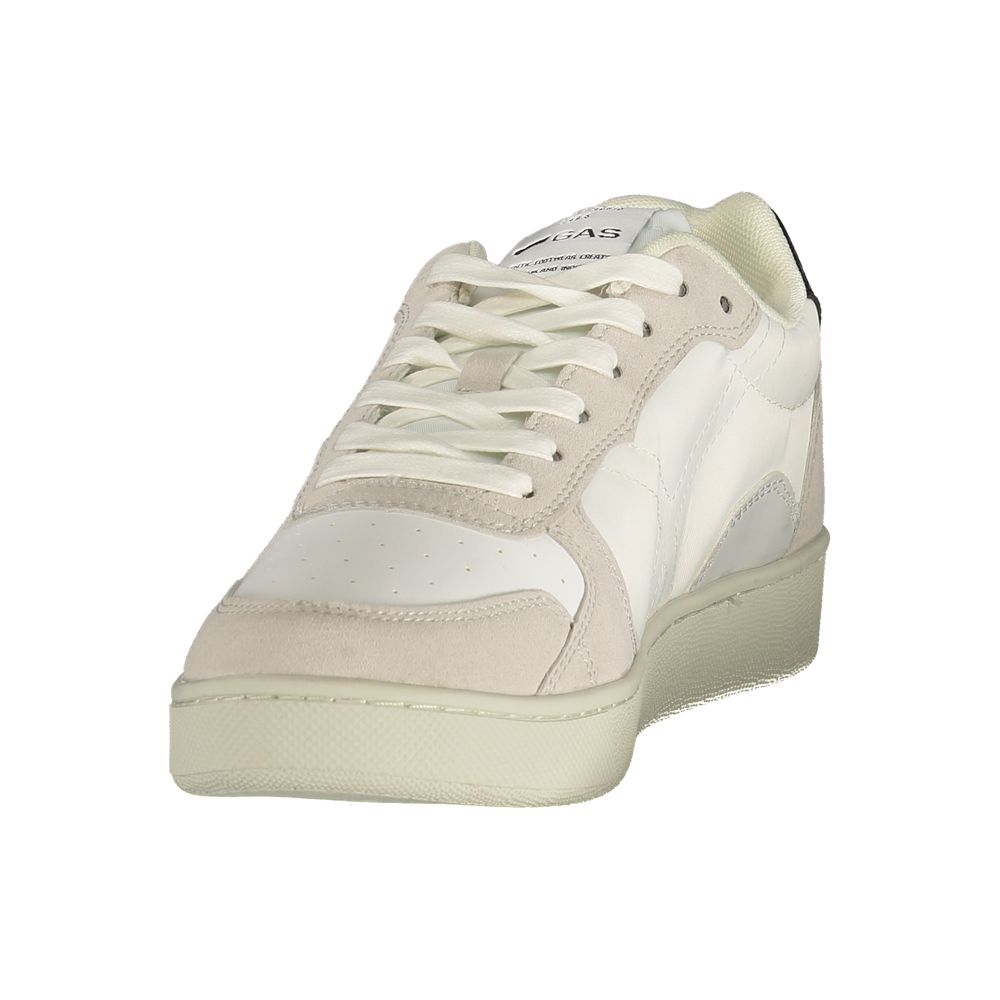 Gas Bianco Polyester Men Sneaker | Regal Royce