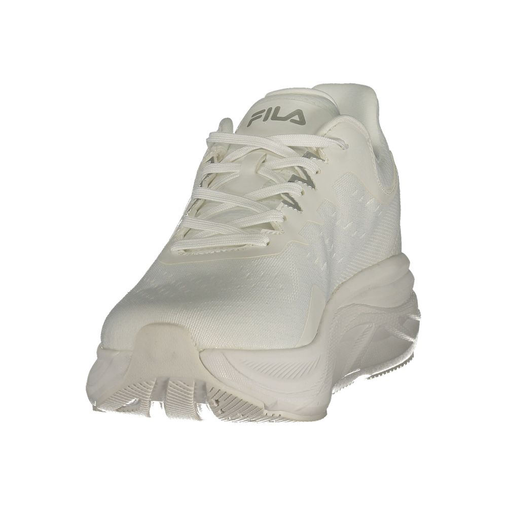 Fila White Polyester Men's Sneaker | Regal Royce
