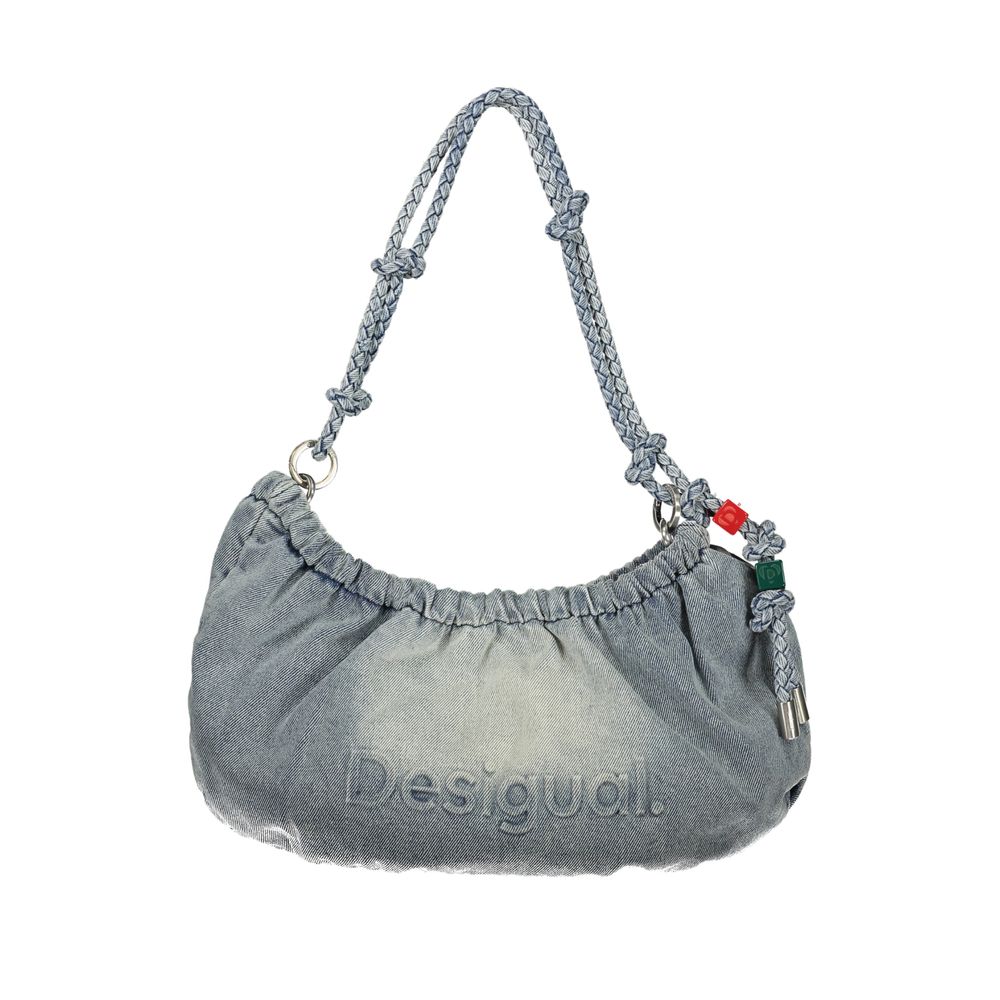 Desigual Azzurro Cotton Women's Handbag | Regal Royce