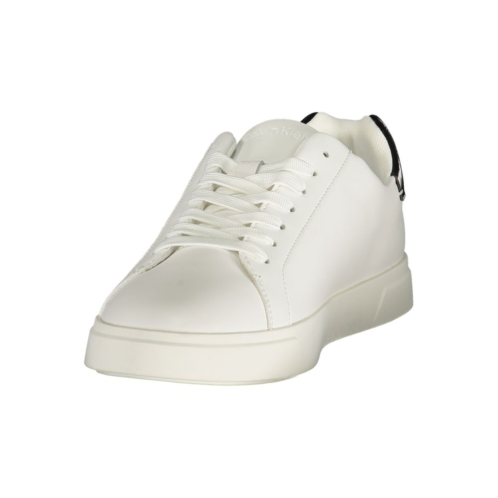 Calvin Klein Bianco Poliuretano Donna Sneaker | Regal Royce