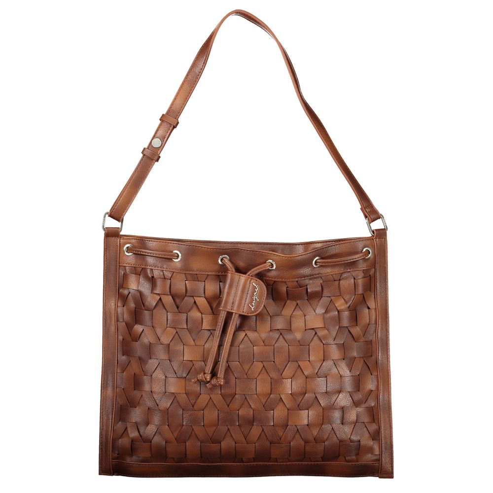 Desigual Camel Polyurethane Women Backpack | Regal Royce