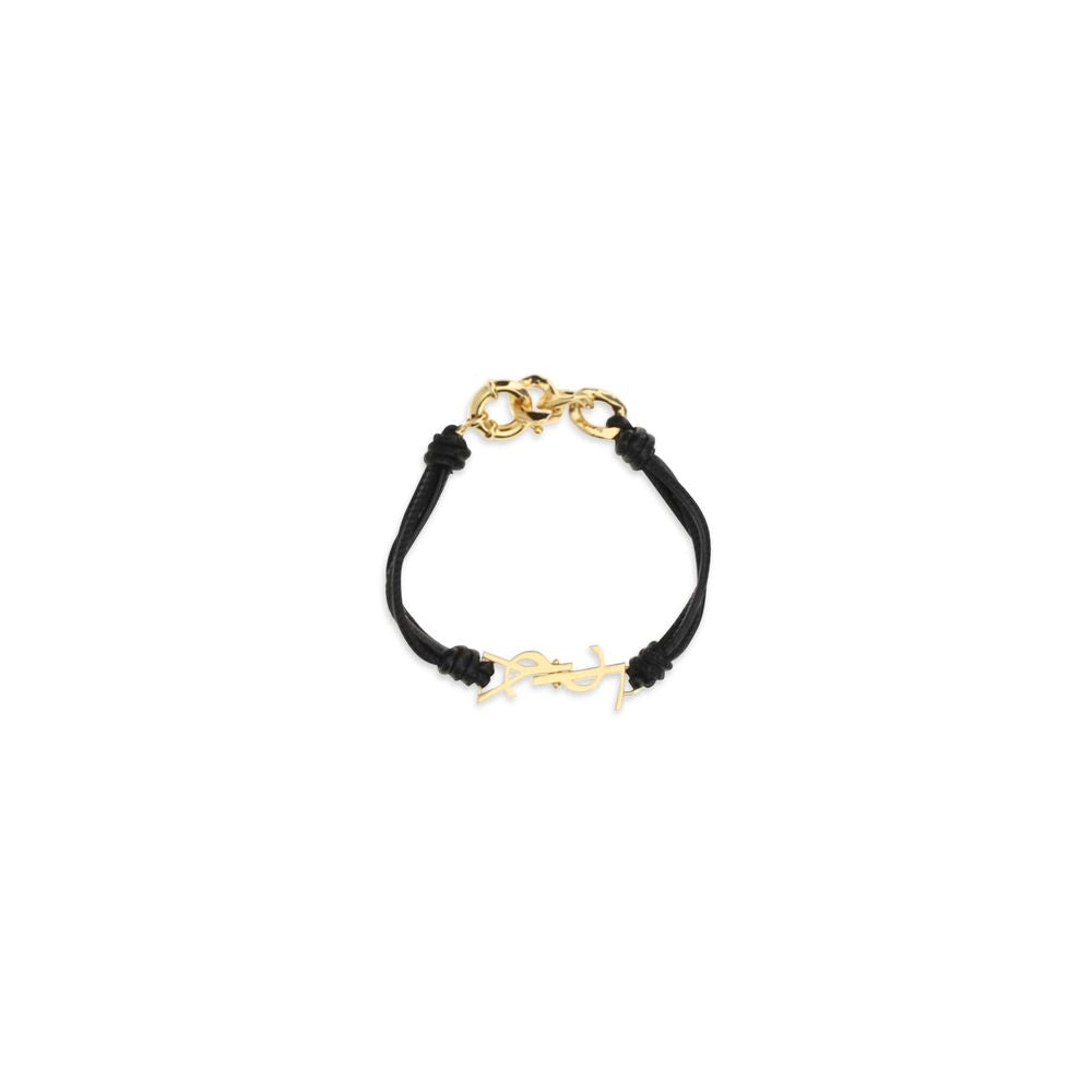 Saint Laurent Black Lamb Ovis Aries Aries Bracelet | Regal Royce