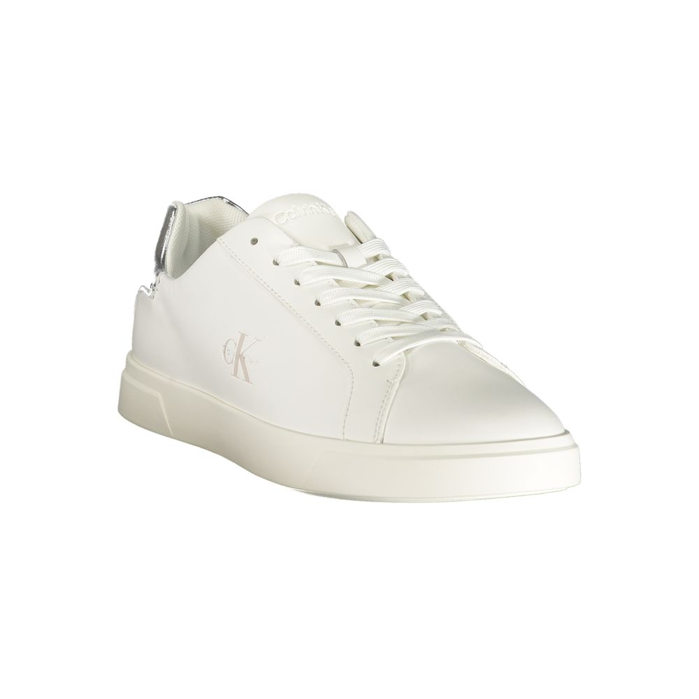 Calvin Klein Bianco Poliuretano Donna Sneaker | Regal Royce
