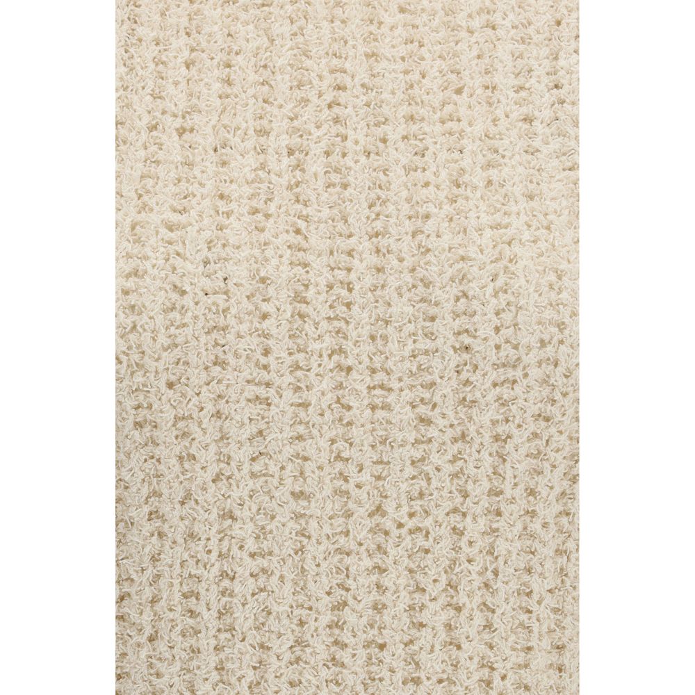 Balmain Beige Cotton Sleeveles Sweater | Regal Royce