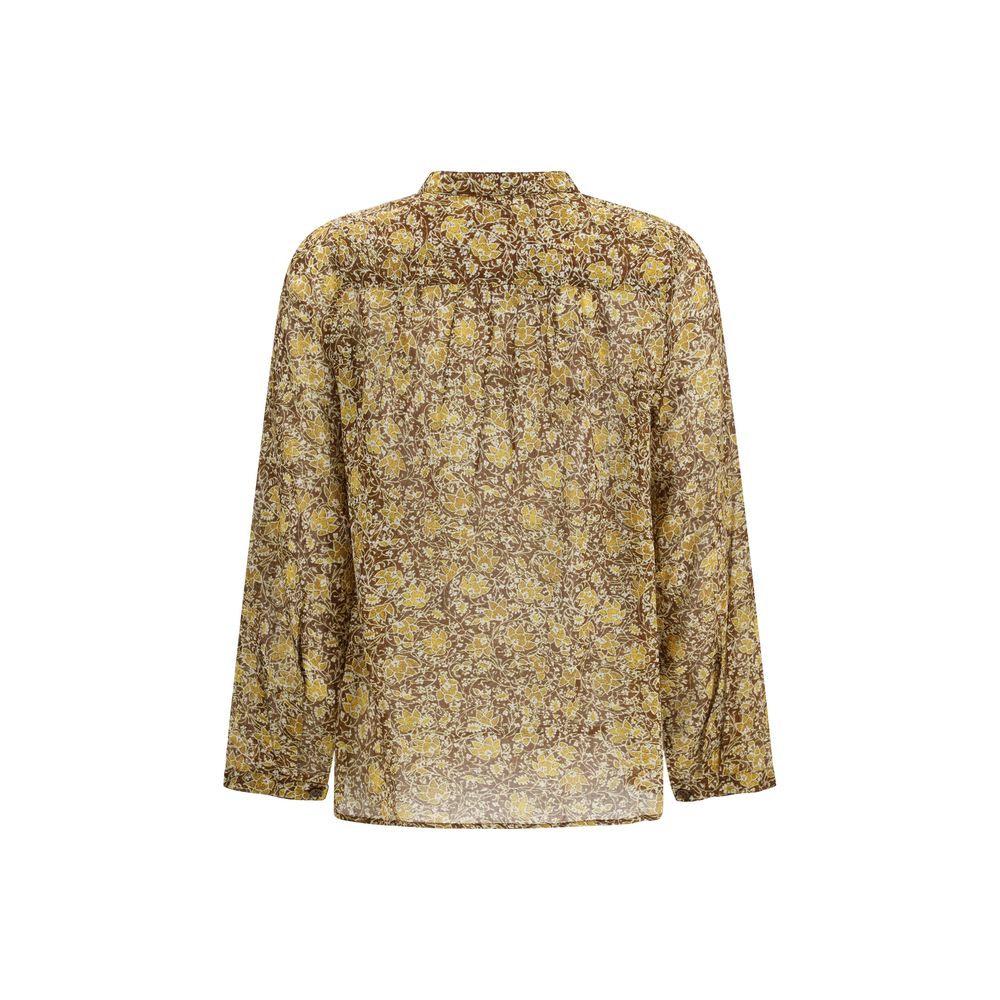 Marant Etoile Bicolor Cotton Pattern Shirt | Regal Royce